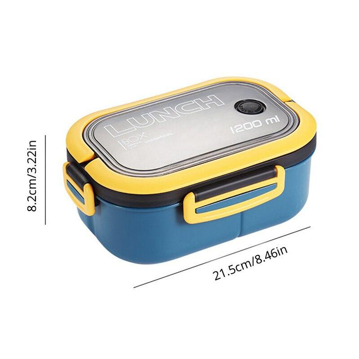 Portable Double-layer Lunch Box - HassleFreeMart