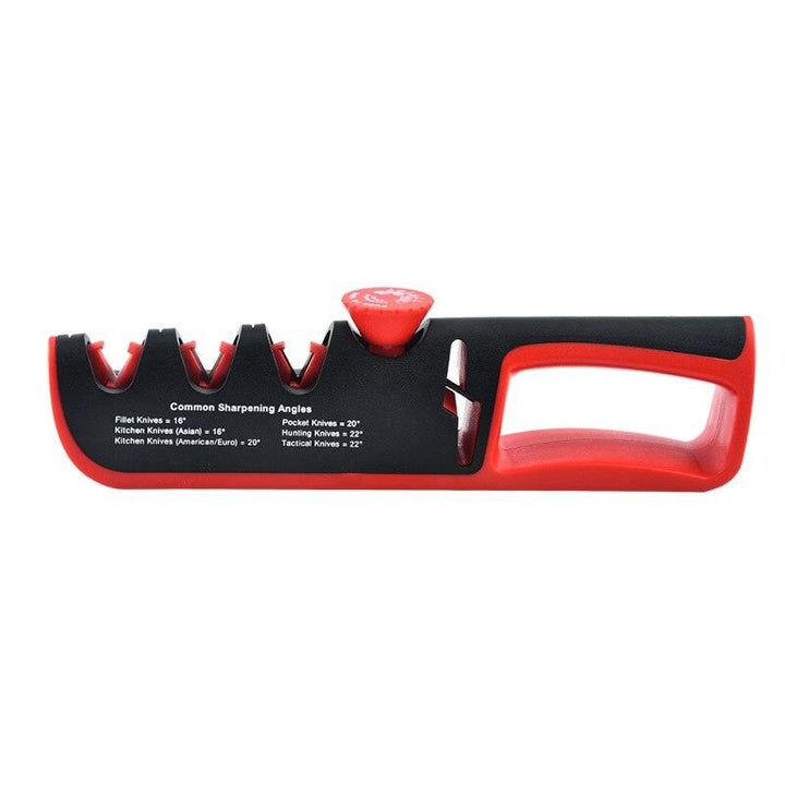 5-in-1 Angle Adjustable Knife Sharpener: Professional Quality - HassleFreeMart