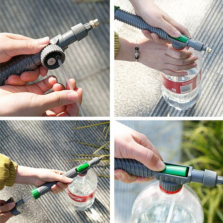 Adjustable High-Pressure Watering Sprayer: Versatile and Portable - HassleFreeMart